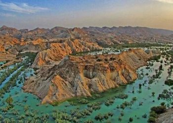 هشدار جدی: ترک خوردن بدنه سد گوران هرمزگان پس از بارش‌های سنگین