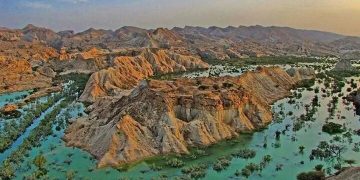 هشدار جدی: ترک خوردن بدنه سد گوران هرمزگان پس از بارش‌های سنگین